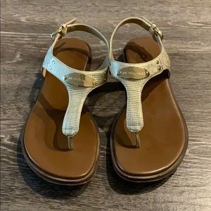 Michael Kors Gold Sandals